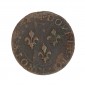 Monnaie, France, Double Tournois, Louis XIII, cuivre, 1611-1616, Nantes, P15748