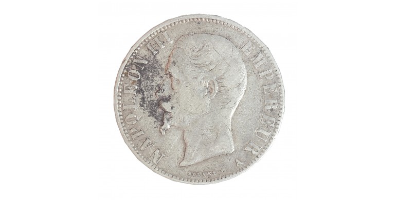 Monnaie, France, 5 Francs, Napoléon III, Argent, 1856, Paris (A), P14330