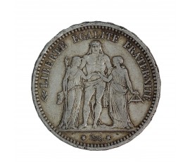 Monnaie, France, 5 Francs Hercule, IIIème République, Argent, 1870, Paris (A), P14386