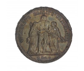 Monnaie, France, 5 Francs Hercule, IIIème République, Argent, 1873, Paris (A), P14387