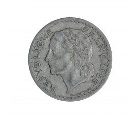Monnaie, France, 5 Francs Lavrillier, Gouvernement provisoire, Aluminium, 1946, Castelsarrasin, P14394