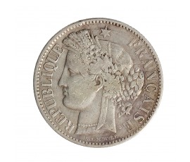 Monnaie, France, 2 Francs Cérès, IIIème République, Argent, 1870, Bordeaux (K), P14401