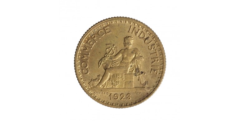 Monnaie, France, 1 Franc Chambre de commerce, IIIème République, Bronze-aluminium, 1923, P14410