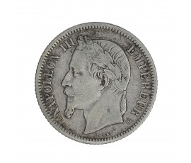 Monnaie, France, 1 Francs, Napoléon Ier, Argent, 1866, Strasbourg (BB), P14413