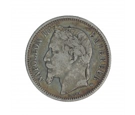 Monnaie, France, 1 Franc, Napoléon III, Argent, 1868, Strasbourg (BB), P14414