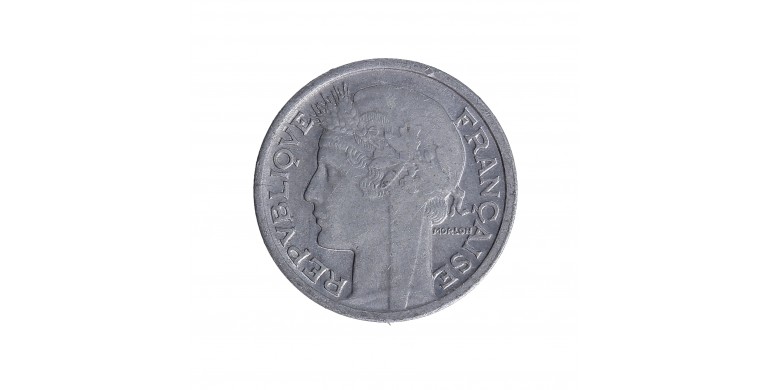 Monnaie, France, 50 Centimes Morlon, Gouvernement provisoire, Aluminium, P14429