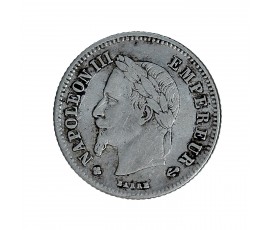 Monnaie, France, 20 centimes, Napoléon II, Argent, 1866, Paris (A), P14439