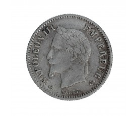 Monnaie, France, 20 centimes, Napoléon III, 1867, Argent, Paris (A), P14444
