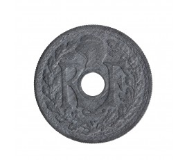 Monnaie, France, 20 centimes Lindauer, Gouvernement provisoire, Zinc, 1945, P14456