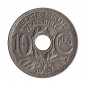 Monnaie, France, 10 centimes Lindauer, IIIème République, Cupro-nickel, 1937, P14458