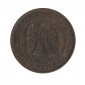 Monnaie, France, 10 centimes, Napoléon III, Bronze, 1863, Paris (A), P14464
