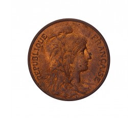 Monnaie, France, 5 centimes Daniel Dupuis, IIIème République, Bronze, 1916, P14473
