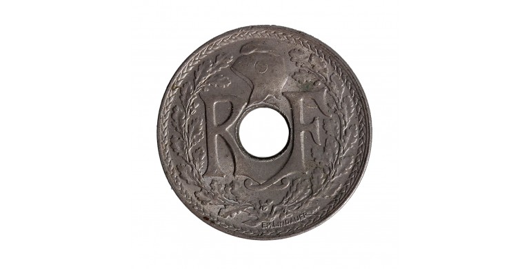 Monnaie, France, 5 centimes Lindauer, IIIème République, Cupro-nickel, 1918, P14487