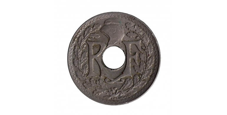Monnaie, France, 5 centimes Lindauer, IIIème République, Cupro-nickel, 1918, P14488