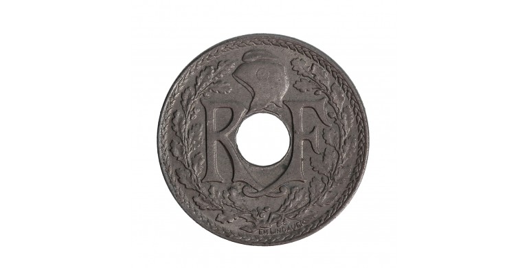 Monnaie, France, 5 centimes Lindauer, IIIème République, Cupro-nickel, 1919, P14493