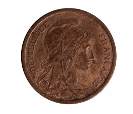 Monnaie, France, 2 Centimes Daniel Dupuis, IIIème République, Bronze, 1902, P14497