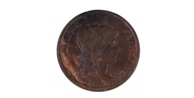 Monnaie, France, 2 Centimes Daniel Dupuis, IIIème République, Bronze, 1911, P14498