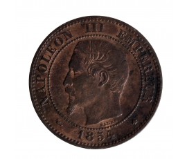 Monnaie, France, 2 Centimes, Napoléon III, 1854, Bronze, Strasbourg (BB), P14503