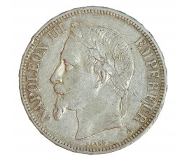 Monnaie, France, 5 Francs, Napoléon III, Argent, 1870, Paris (A), P14348