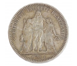 Monnaie, France, 5 Francs Hercule, IIème République, Argent, 1849, Paris (A), P14385