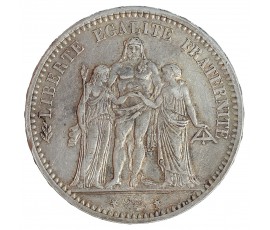 Monnaie, France, 5 Francs Hercule, IIIème République, Argent, 1874, Paris (A), P14390