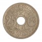 Monnaie, France, 25 centimes Lindauer, IIIème République, Maillechort, 1940, P14437