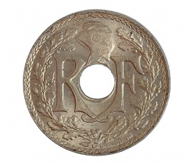 Monnaie, France, 5 centimes Lindauer, IIIème République, Cupro-nickel, 1920, P14494