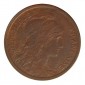 2 centimes Daniel Dupuis, IIIème République, Bronze, 1914, P10393