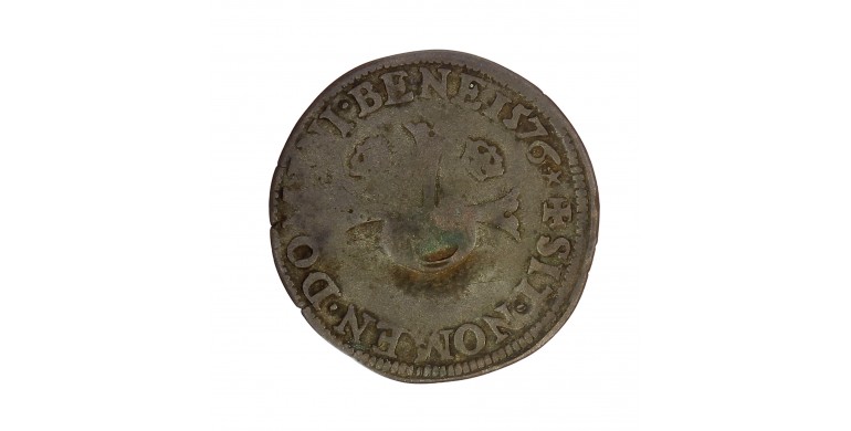 Monnaie, France, Douzain, Henri III, billon, 1576, Poitiers (G), P15752