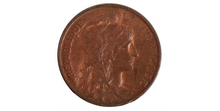 Monnaie, France, 5 centimes Daniel Dupuis, IIIème République, Bronze, 1915, P14471
