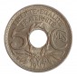 Monnaie, France, 5 centimes Lindauer, IIIème République, Cupro-nickel, 1917, P14485