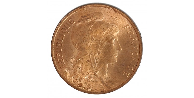 Monnaie, France, 5 centimes Daniel Dupuis, IIIème République, Bronze, 1917, P14474