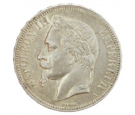 Monnaie, France, 5 Francs, Napoléon III, Argent, 1867, Paris (A), P14331