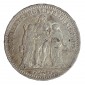 Monnaie, France, 5 Francs Hercule, IIIème République, Argent, 1877, Bordeaux (K), P14393