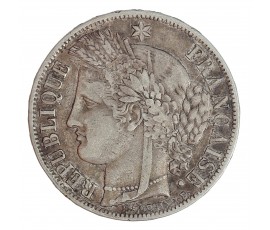 Monnaie, France, 5 Francs, Cérès, IIème République, Argent, 1851, Paris (A), P14351