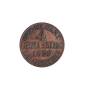Monnaie, Suisse, 4 centimes, Canton de Genève, 1839, billon, Genève, P15366