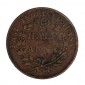 Monnaie, Indes Britanniques, 1/2 Anna, cuivre, 1834, Bombay, P15514