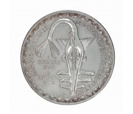 Monnaie, Etats de l'Afrique de l'ouest, 500 Francs, Argent, 1972, P15515