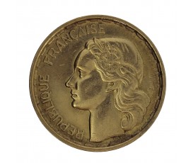 Monnaie, France, 20 Francs Guiraud, IVe république, Bronze-aluminium, 1950, Beaumont-le-Roger (B), P15527
