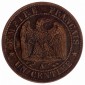 Monnaie, France, 2 centimes, Napoléon III, Bronze, 1862, Bordeaux (K), P14511