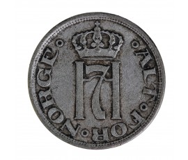 Monnaie, Norvège, 10 Ore, Haakon VII, Argent, 1913, P15532