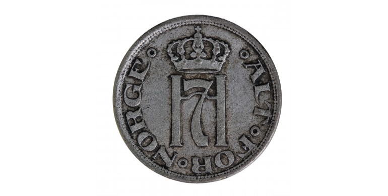 Monnaie, Norvège, 10 Ore, Haakon II, Argent, 1913, P15532