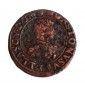 Monnaie, France, Double Tournois, Gaston d'Orléans, cuivre, 1630, P15552