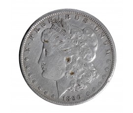 Monnaie, Etats-Unis, 1 Dollar Morgan, 1890, Argent, Philadelphie, P15553
