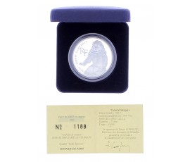 Monnaie de Paris, 100 francs "Trésor du Louvre", Infante Marguerite de Velasquez, Argent, 1993, P16089