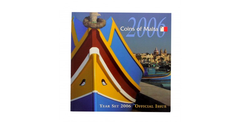 Malte, Coffret BU lire maltaise, 2006, 8 pièces, C10712