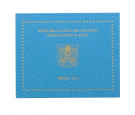 Vatican, Livret série Euro BU Pontificat du Pape François, 2019, 8 pièces, C10731