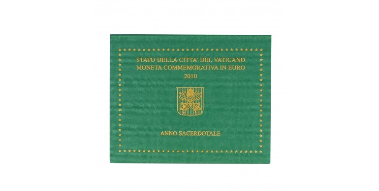 Vatican, 2 euro BU commémorative de la 6ème année, 2010, C10756