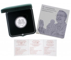 Monnaie, Vatican, 2 Euro - 40ème anniversaire de la mort du Pape Jean-Paul I, Cupro-nickel, 2018, P16141