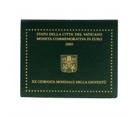 Vatican, 2 euro BU commémorative de la 1er année - Pontificat de Benoit XVI, 2010, C10757